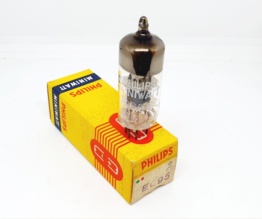 EC95 - 6ER5 Philips Miniwatt Gr. Britain NOS-NIB Singola (v1)