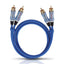 Beat! Oehlbach - Coppia Cavi RCA 1mt