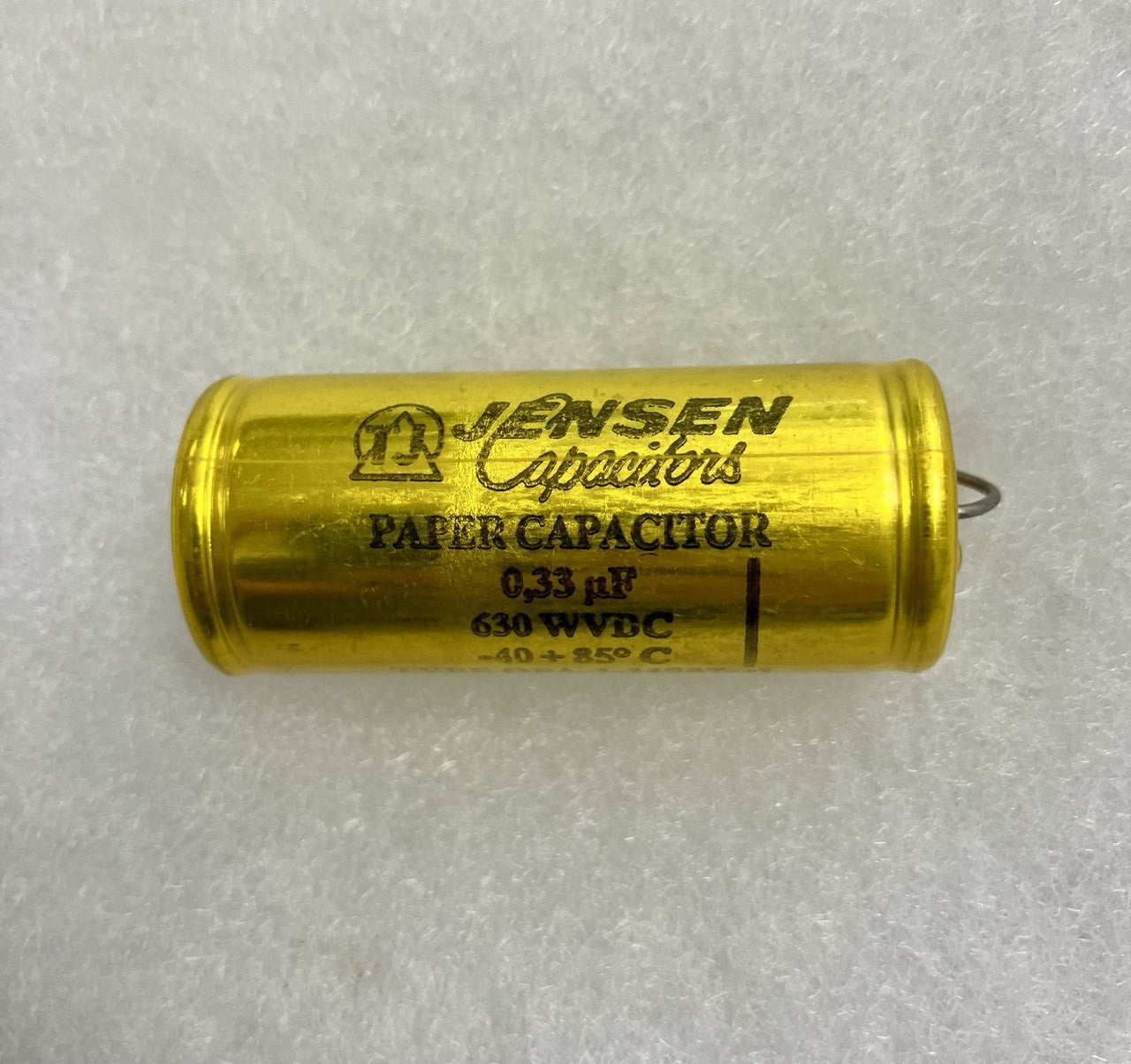 Jensen 0.33uf 630v - Condensatori Carta e Olio in Alluminio