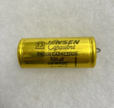 Jensen 0.33uf 630v - Condensatori Carta e Olio in Alluminio