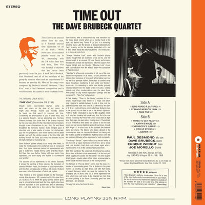 The Dave BRUBECK QUARTET - TIME OUT (LP)