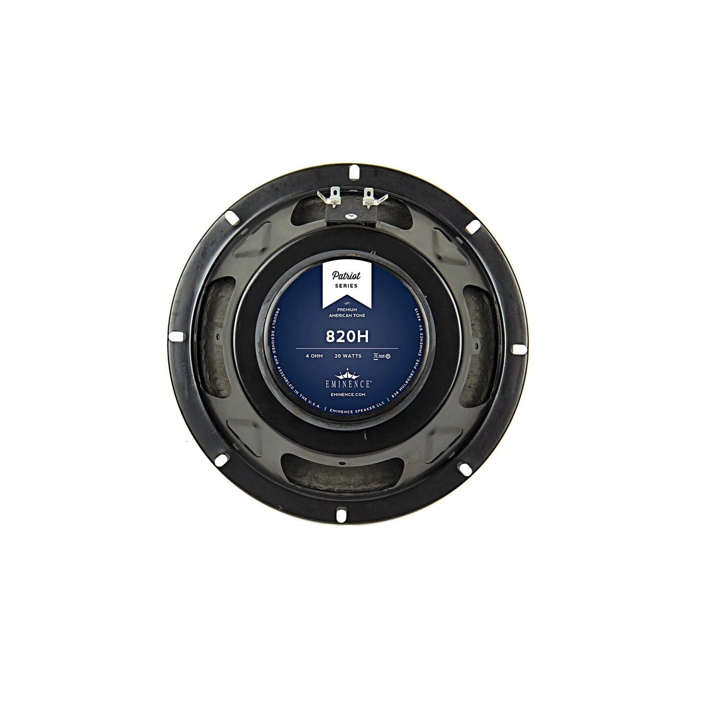 820H - 8" Lead / Rythm Guitar speaker - 4 ohm