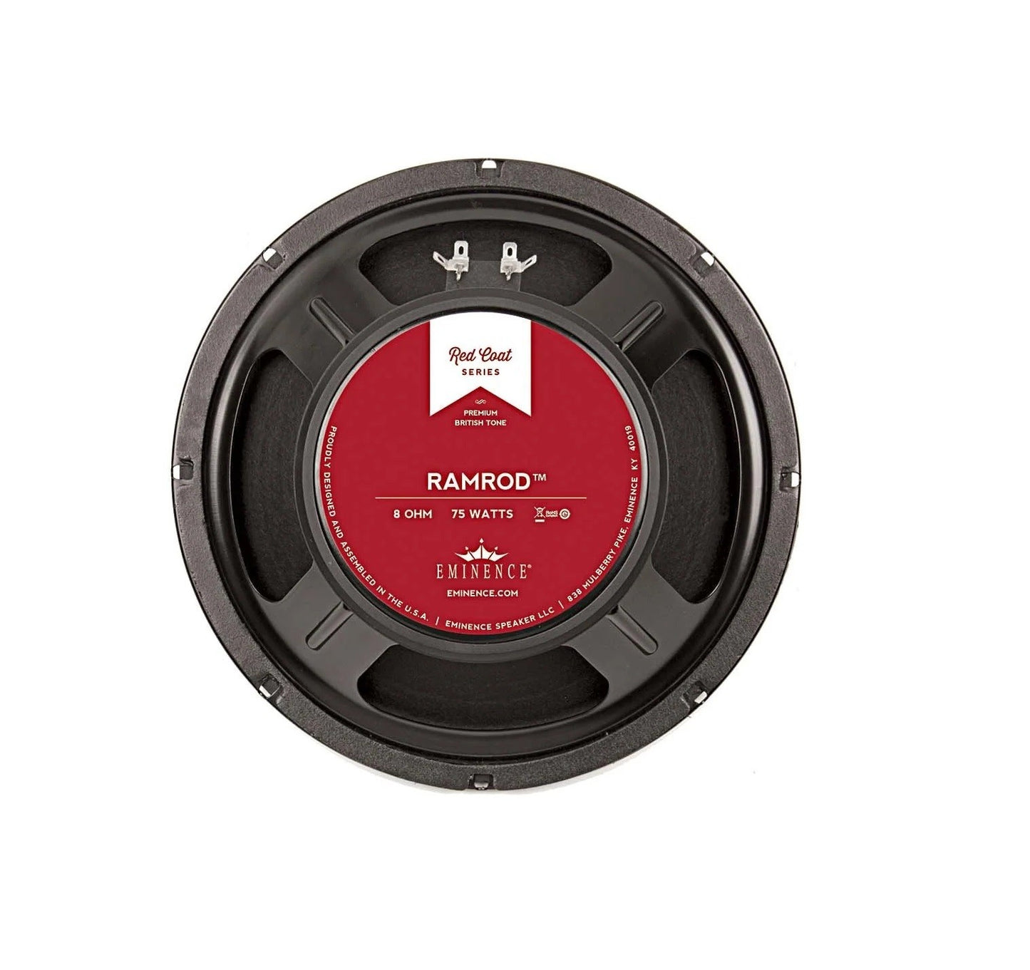 RAMROD - 10" Lead / Rythm Guitar speaker British - 8 ohm