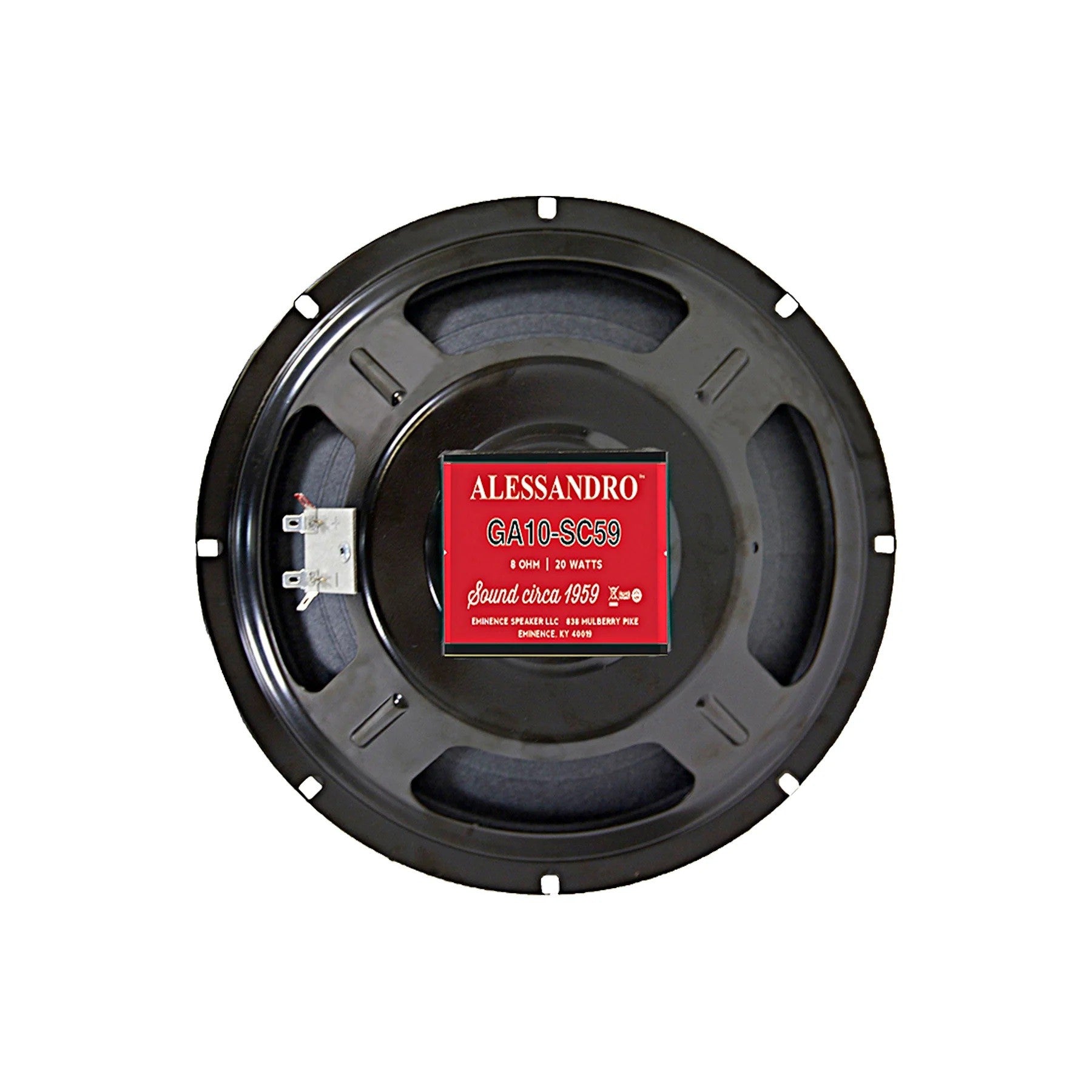 GA10-SC59- 10" Signature Guitar speaker - 8 ohm AlNiCo