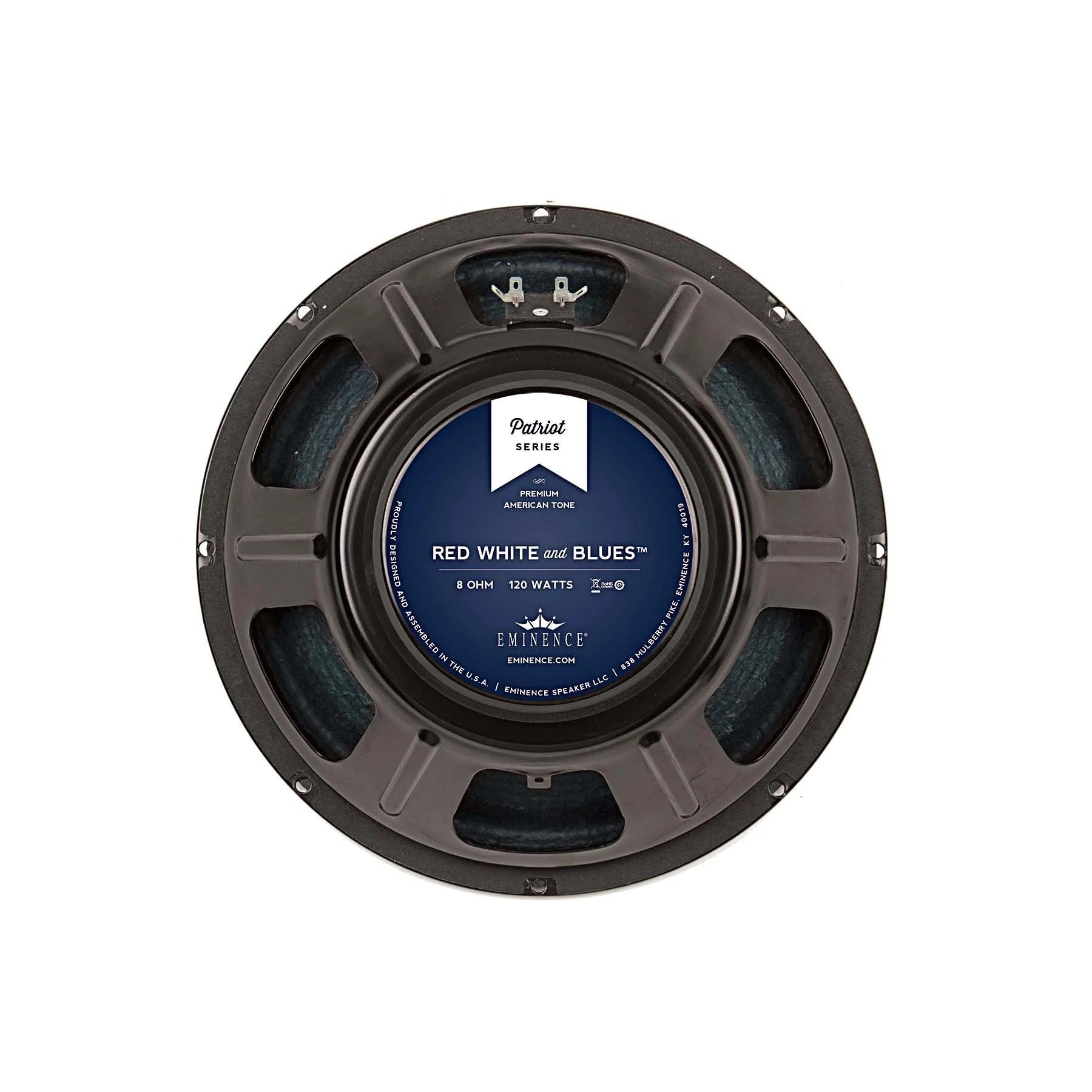 RED, WHITE AND BLUES - 12" Lead / Rythm Guitar speaker - 8 ohm