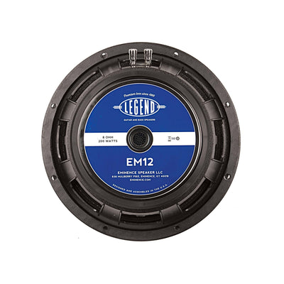 LEGEND EM12 - 12" Lead / Rythm Guitar speaker - 8 ohm