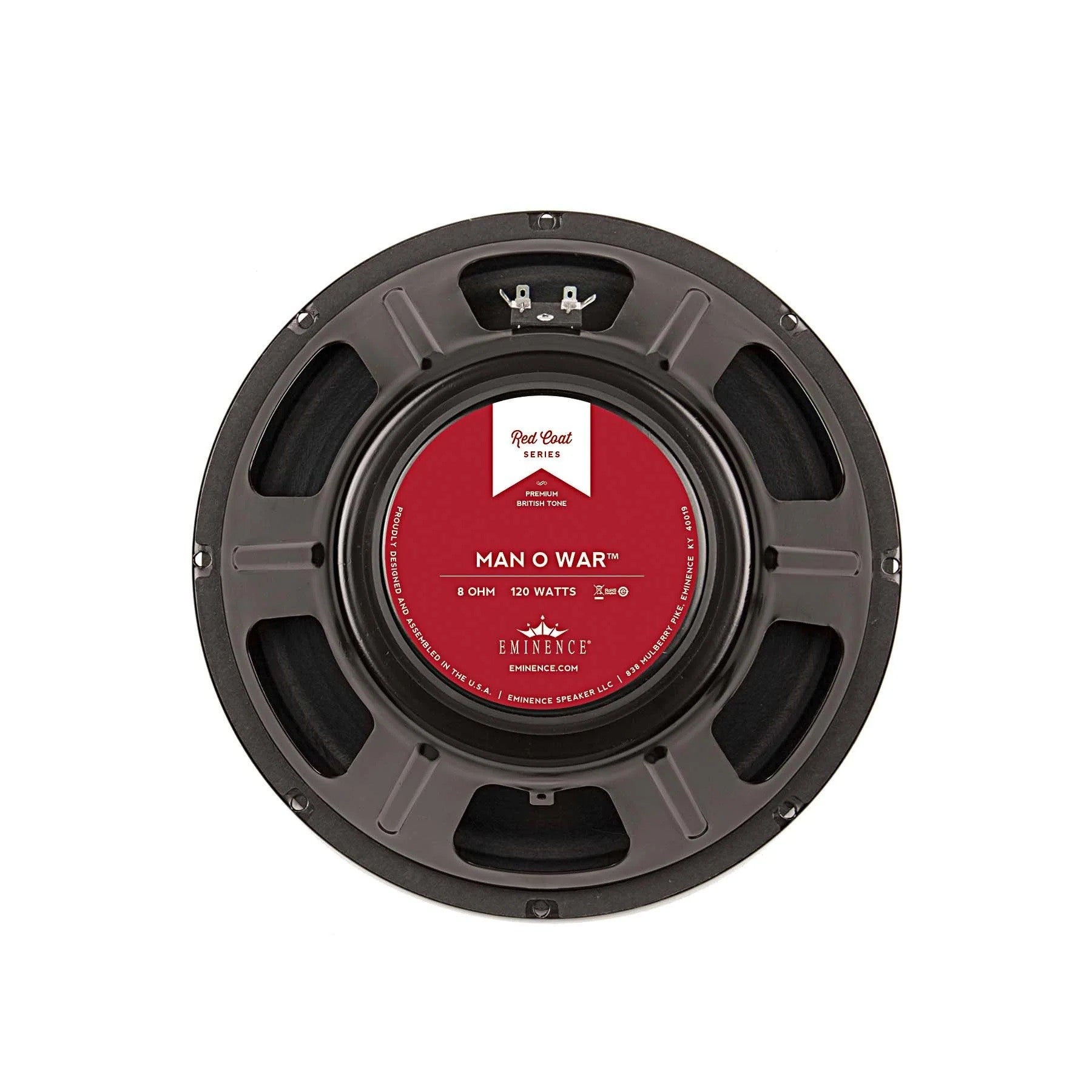 MAN O WAR - 12" Lead / Rythm Guitar speaker - 8 ohm