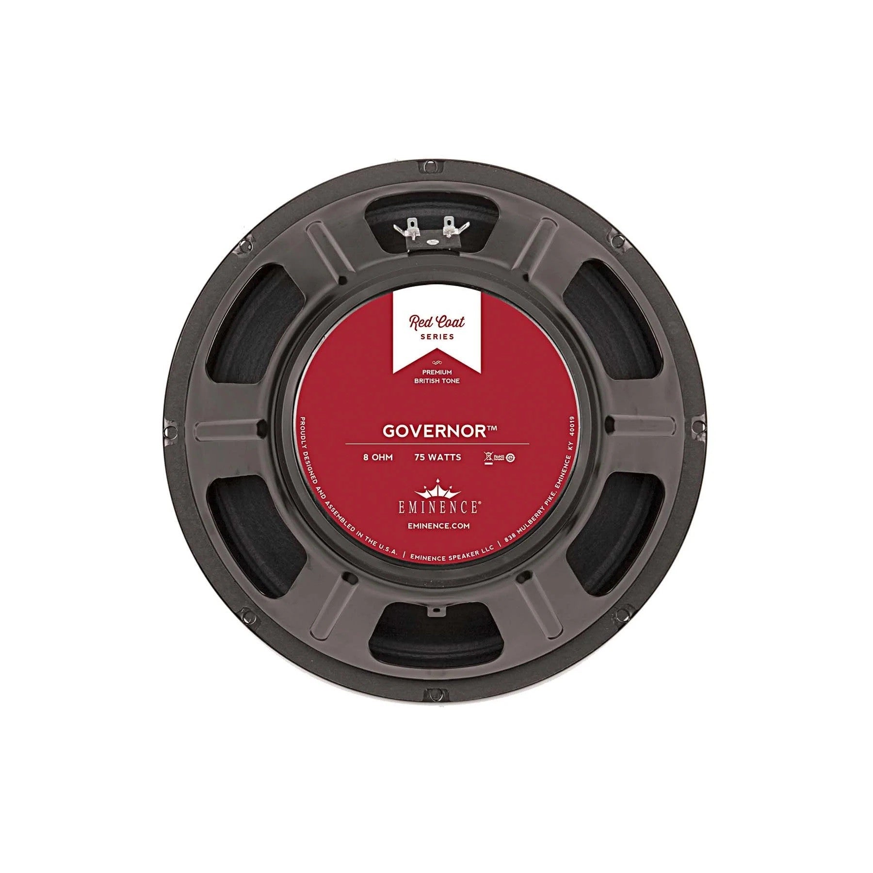 THE GOVERNOR - 12" Lead / Rythm Guitar speaker British - 8 ohm