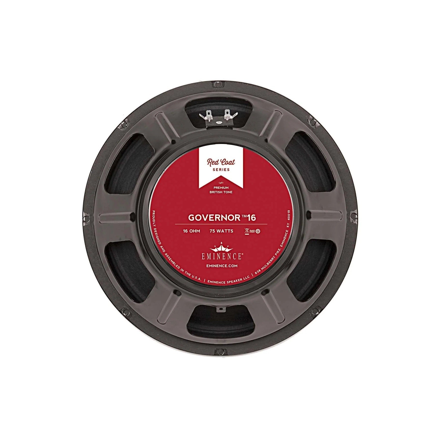 THE GOVERNOR-16 - 12" Lead / Rythm Guitar speaker British - 16 ohm