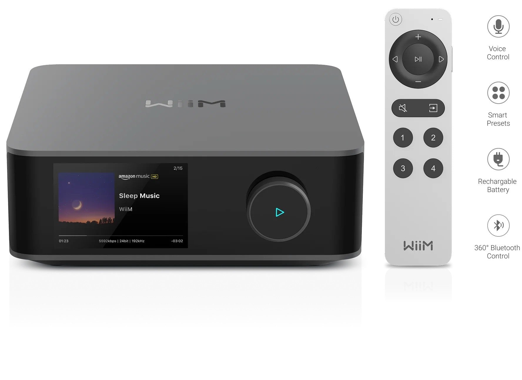 WiiM Amp Ultra - Amplificatore con Streamer incorporato