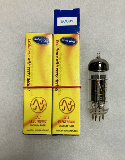 ECC99 JJ Gold Pin - Coppia Selezionata