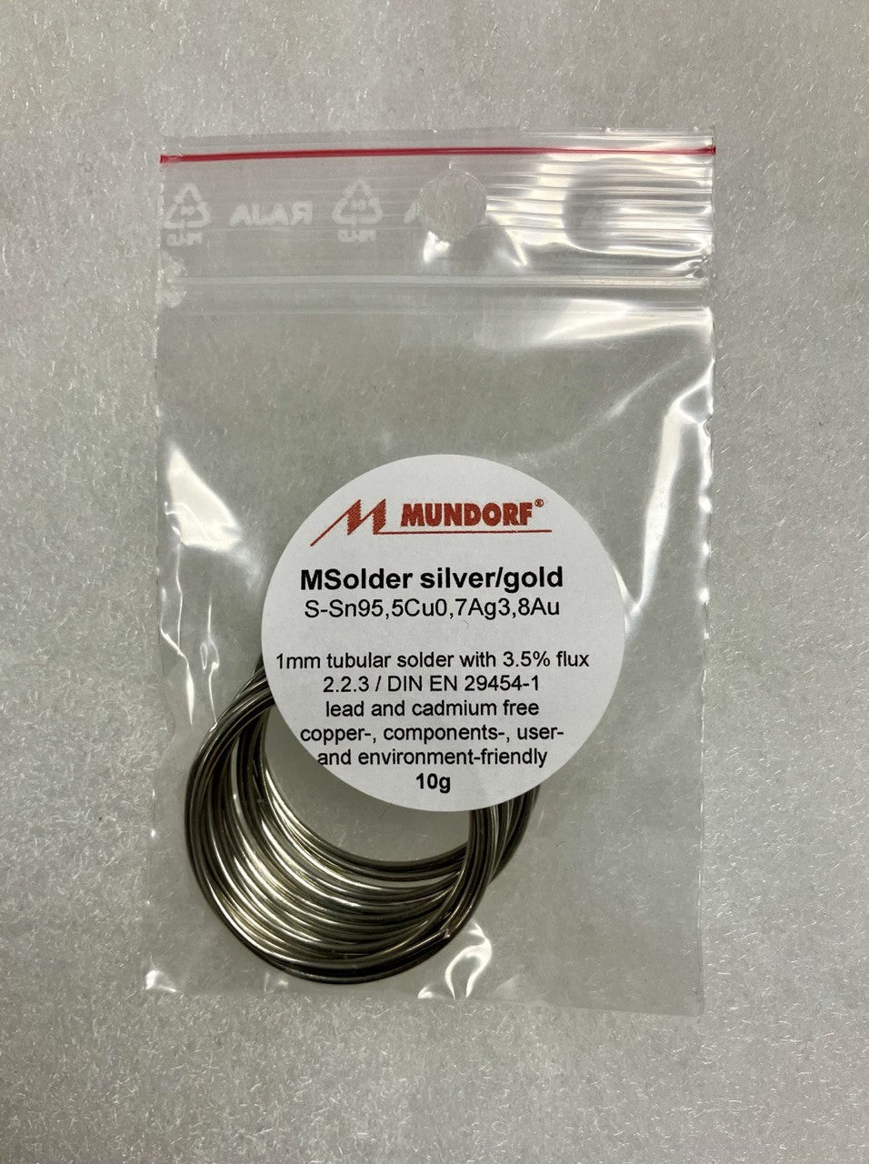 M-Solder silver-gold Mundorf 10gr - lead free
