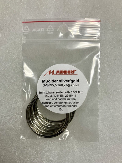 M-Solder silver-gold Mundorf 10gr - lead free