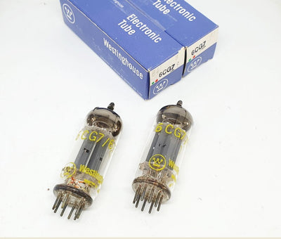 6CG7 - 6FQ7 Westinghouse USA NOS-NIB Coppia (v83 - v88)