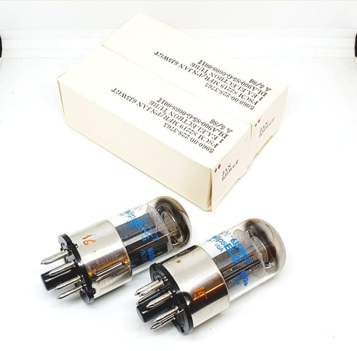 6J5WGT - CV1067 PhilipsECG usa NOS-NIB Coppia / Pair (v23 - v24)