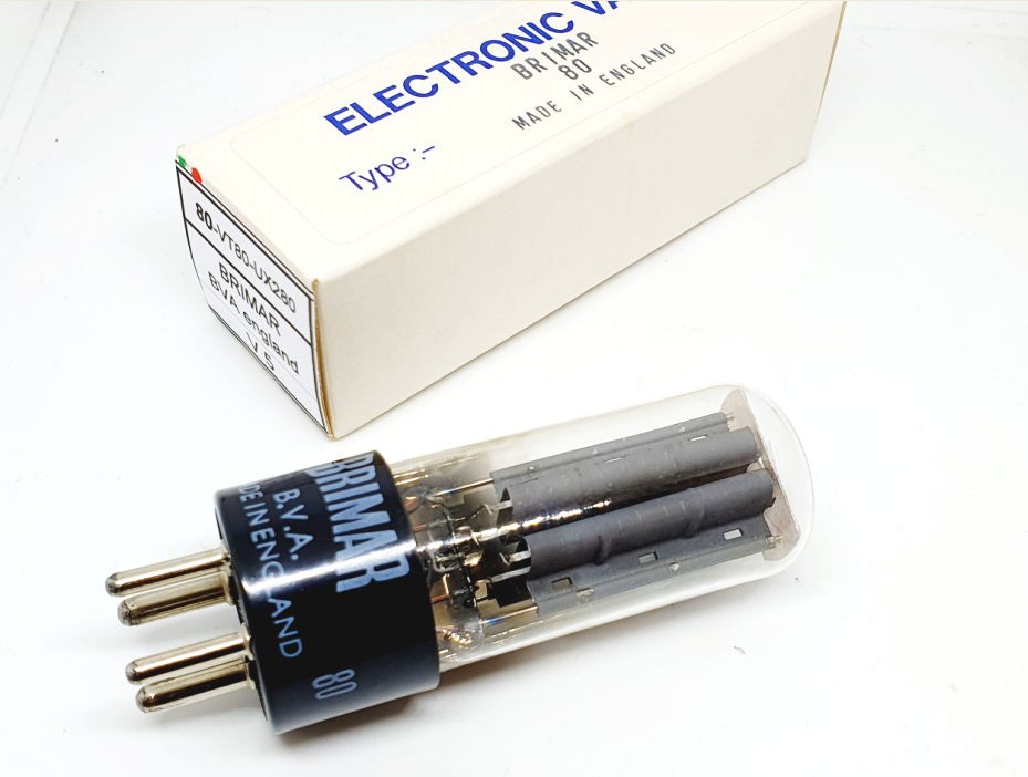 80 - VT80 - UX280 BRIMAR BVA England NOS Singola