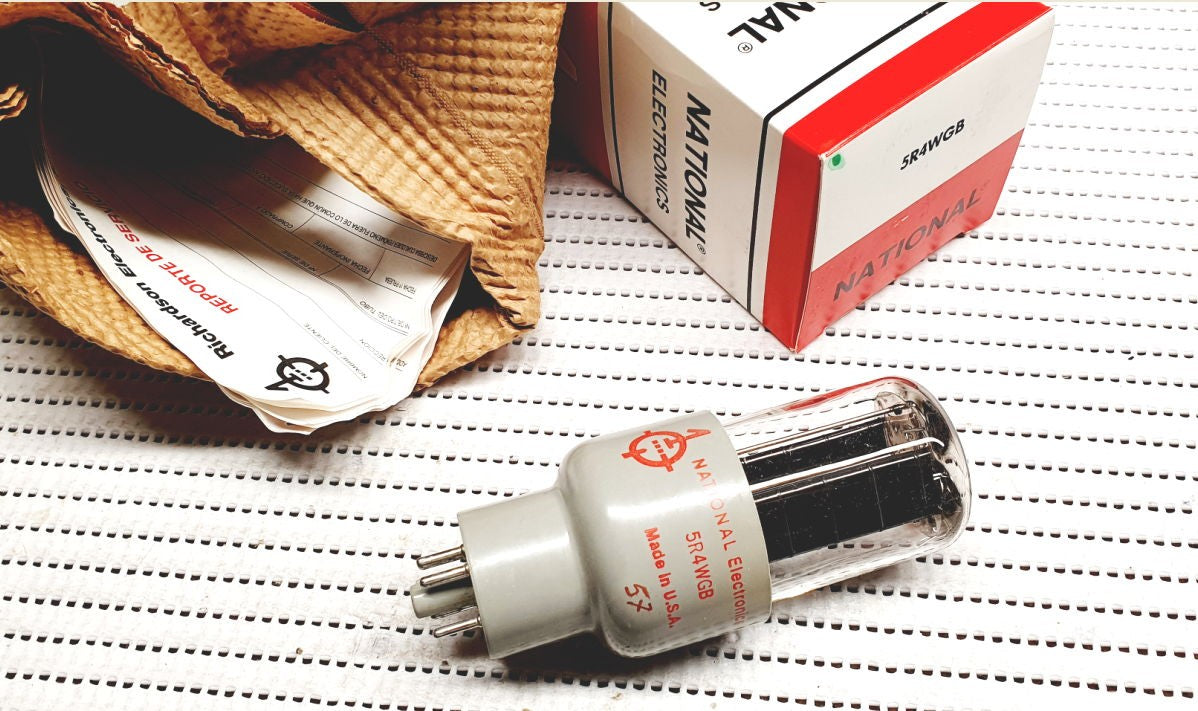 5R4WGB National USA Big Base NOS-NIB Singola (v54)