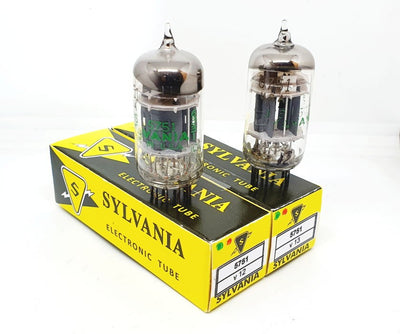 5751 Tripla Mica JHS Sylvania USA Coppia NOS -NIB (v12 - v13)