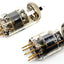 7308 - E188CC JAN AMPEREX USA Gold Pin Coppia (v255 - v256)