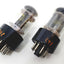 6SN7 GT Fivre NOS-NIB Black Base Coppia (v 292 - v 293)