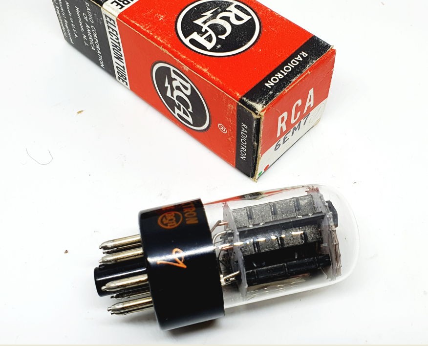6EM7 - 6EA7 RCA USA NOS-NIB Singola (v8)