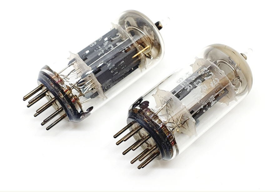 ECC82 - 12AU7 Siemens Diamond Telefunken Made NOS - NIB Coppia (V208 - v209)