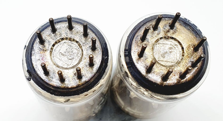 ECC82 - 12AU7 Siemens Diamond Telefunken Made NOS - NIB Coppia (V208 - v209)