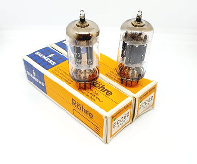 ECC82 - 12AU7 Siemens Diamond Telefunken Made NOS - NIB Coppia (V208 - v209)