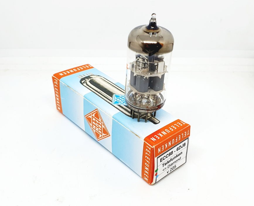 ECC88 - 6DJ8 Telefunken Diamond NOS Singola (v205)