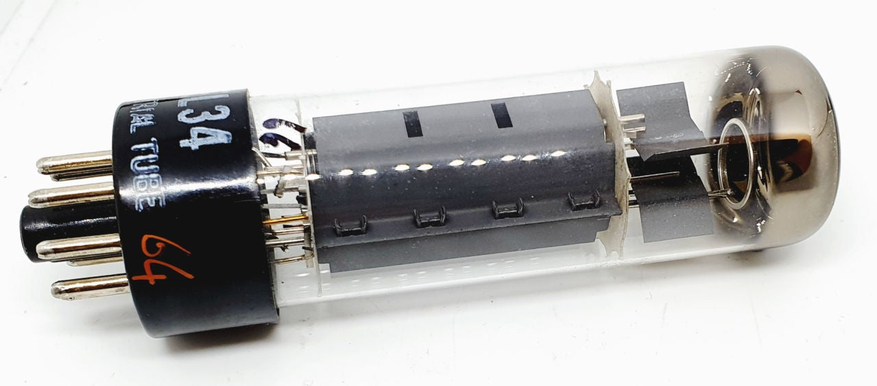 EL34 Industrial Tube by RFT Germany NOS Quintetto (v63-64-65-66-67)
