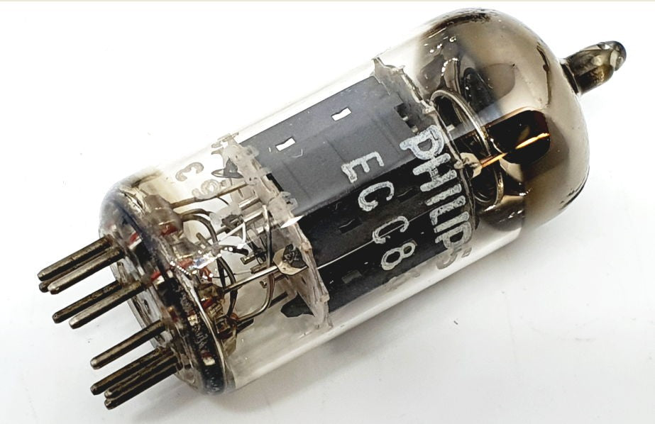 ECC83 - 12AX7 PHILIPS by Mullard Blackburn NOS-NIB Terzetto / Triplet (v328 - v329 - 330)