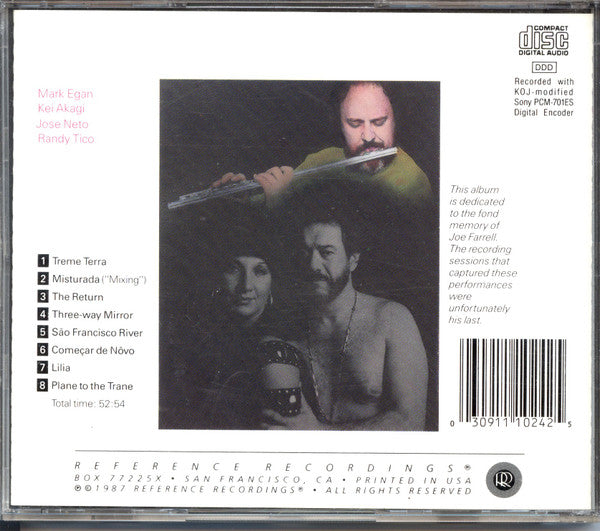 Airto Moreira - Flora Purim - Joe Farrell	THREE-WAY MIRROR (CD)