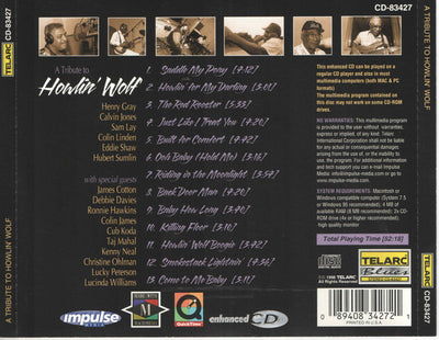 AA.VV. - A Tribute to Howlin' Wolf (CD)