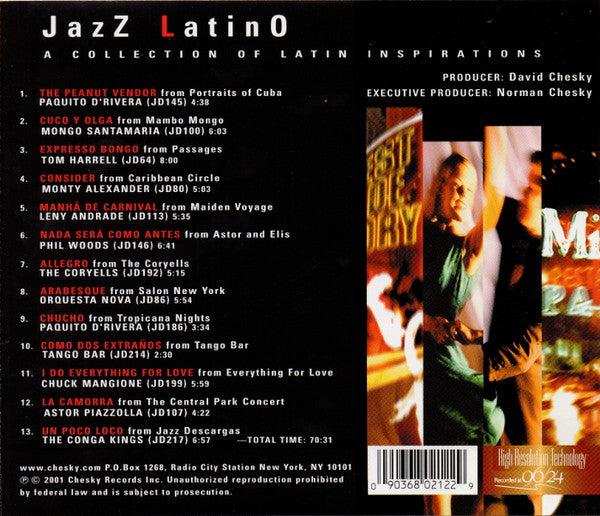 AA.VV. - Jazz Latino - A Collection of Latin Ispiration (CD)