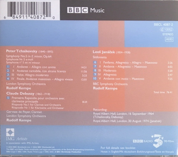 AA. VV. - London Symphony Orchestra - BBC Symphony Orchestra - Kempe (CD)