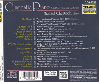 AA.VV. - Michael Chertock, piano - Cinematic Piano (CD)