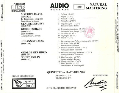 AA. VV. - Quintetto A Fiato del '900 (CD)