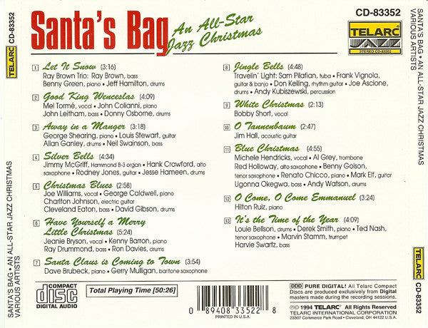 AA.VV. - Santa's Bag - An All-Star Jazz Christmas (CD)