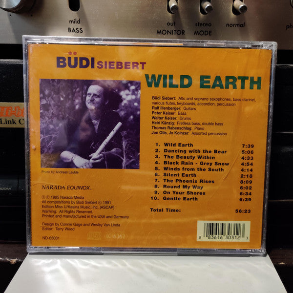 Budi SIEBERT - WILD EARTH (CD)