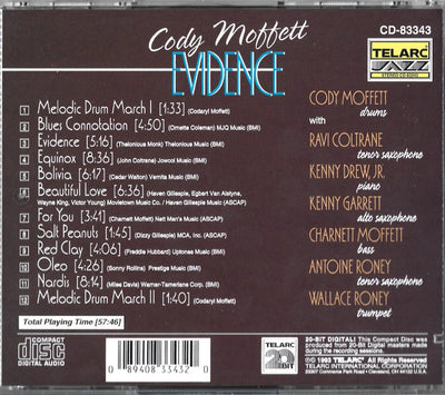 Cody Moffett - EVIDENCE (CD)