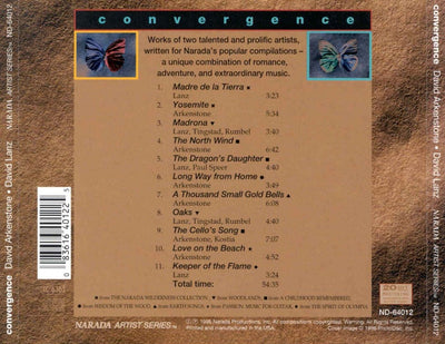 David ARKENSTONE & David LANZ - CONVERGENCE (CD)
