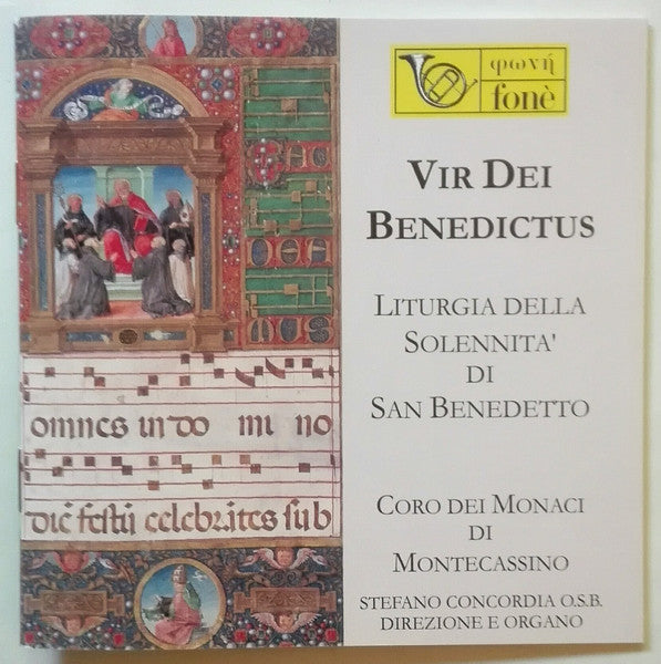 Coro dei Monaci di Montecassino - Vir Dei Benedictus (CD)