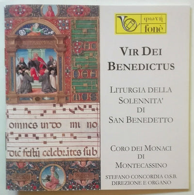 Coro dei Monaci di Montecassino - Vir Dei Benedictus (CD)