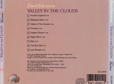 David Arkenstone	- Valley In The Clouds (CD)