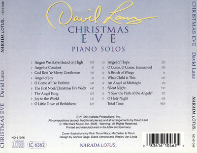 David LANZ - CHRISTMAS EVE (CD)