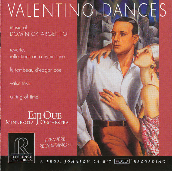 Dominick Argento - Eiji Oue Minnesota Orchestra - Valentino Dances (CD)
