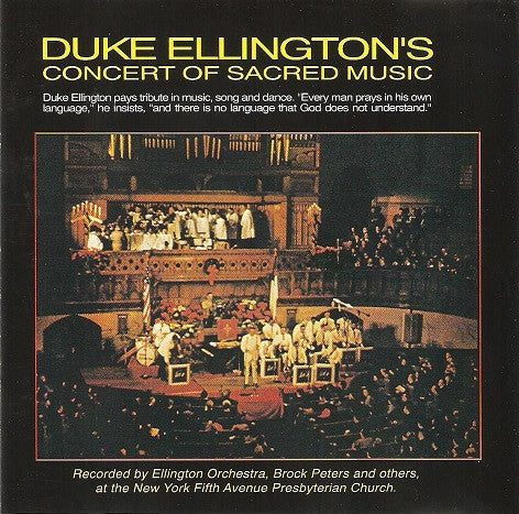 Duke Ellington and His Orchestra - Concert Of Sacred Music (CD)