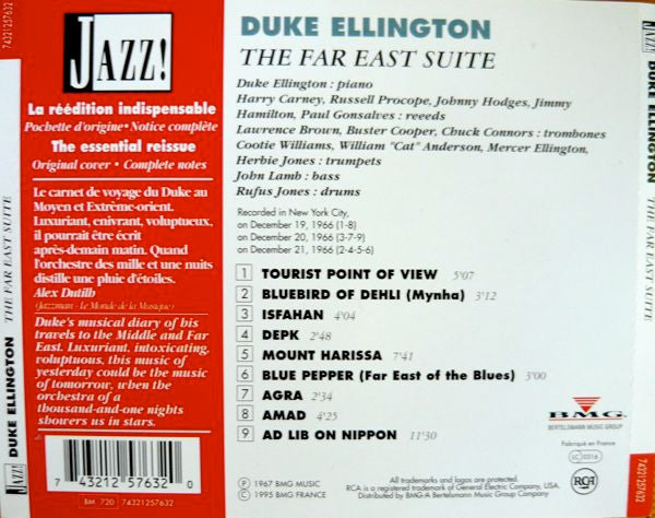 Duke ELLINGTONS'S - THE FAR EAST SUITE (CD)