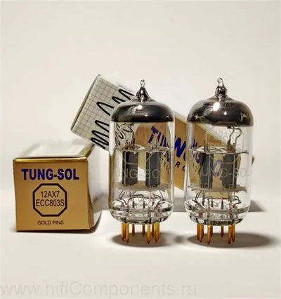 ECC803S - 12AX7 Tung-Sol Gold  COppia