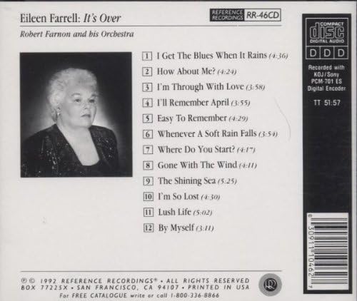 Eileen Farrell - It's Over (CD)